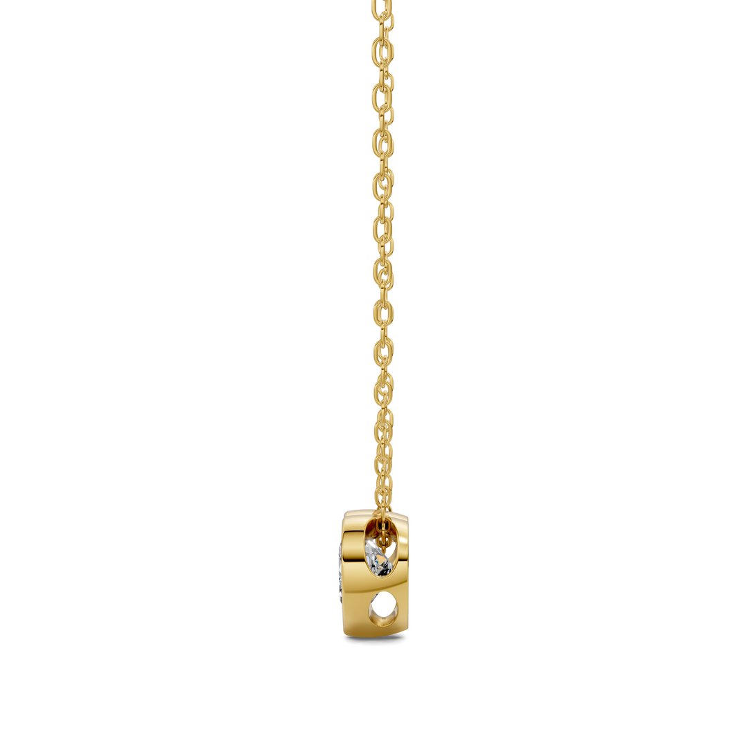 1.50CTW Heart Bezel Pendant