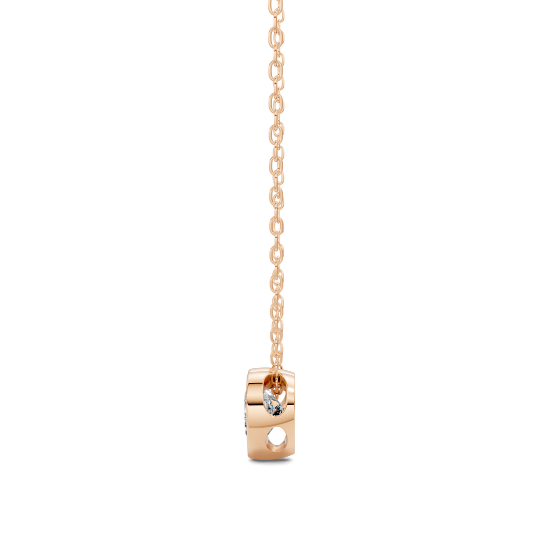 1.50CTW Heart Bezel Pendant