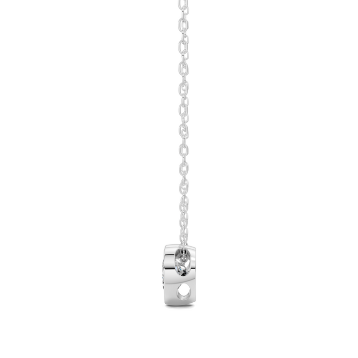 1.50CTW Heart Bezel Pendant