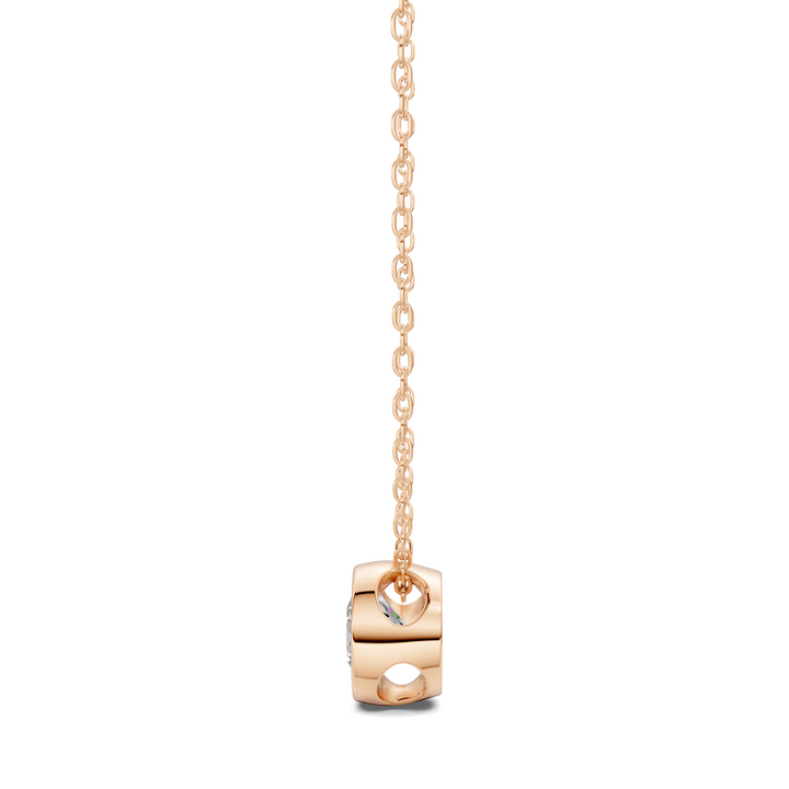 1.50CTW Round Bezel Pendant