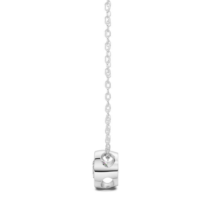 1.50CTW Round Bezel Pendant
