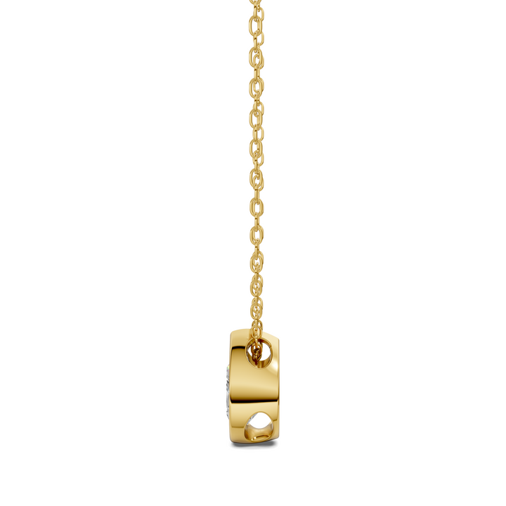 1.50CTW Pear Bezel Pendant