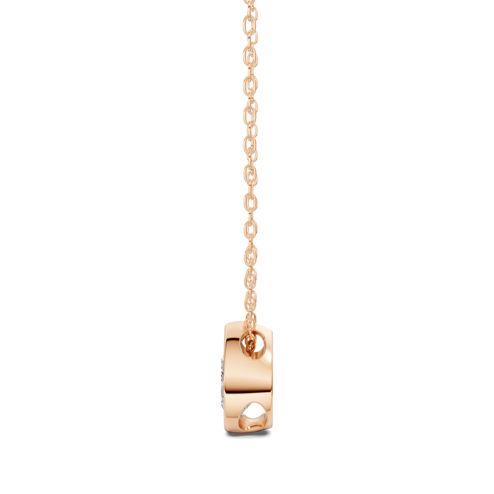 1.50CTW Pear Bezel Pendant