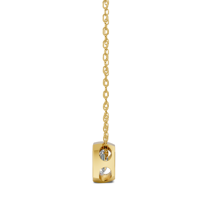 1.50CTW Emerald Bezel Pendant