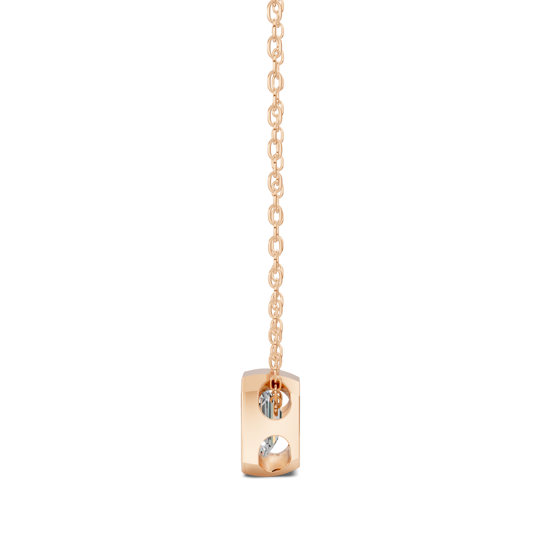 1.50CTW Emerald Bezel Pendant