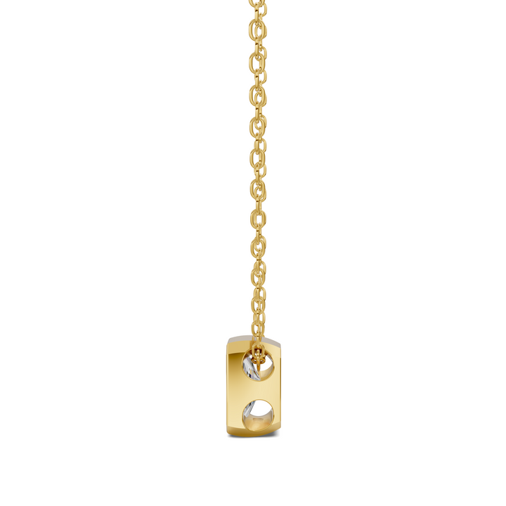 Radiant Bezel Pendant
