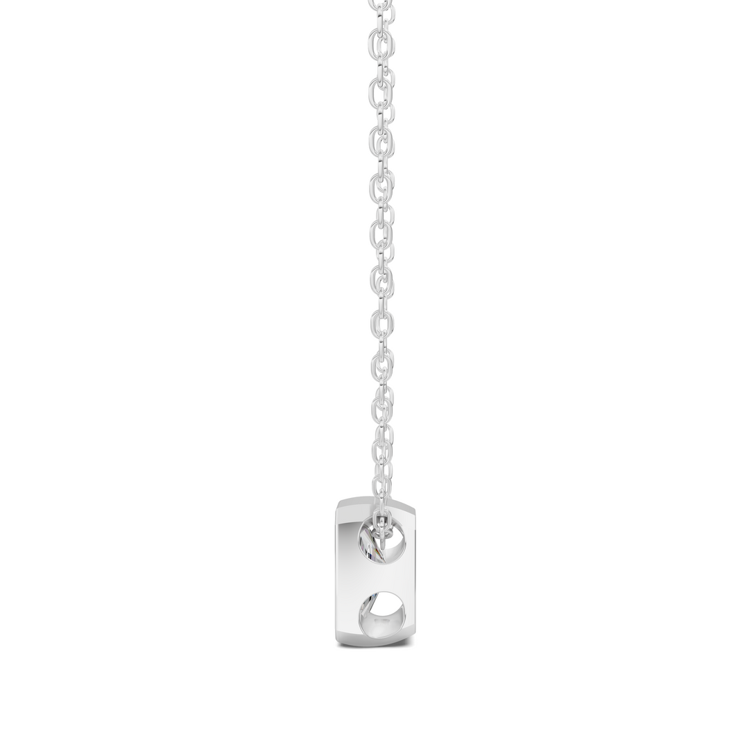 Radiant Bezel Pendant