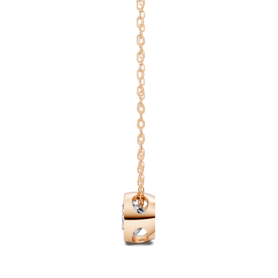 1.50CTW Cushion Bezel Pendant