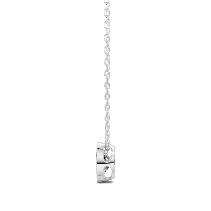 1.50CTW Oval Bezel Pendant