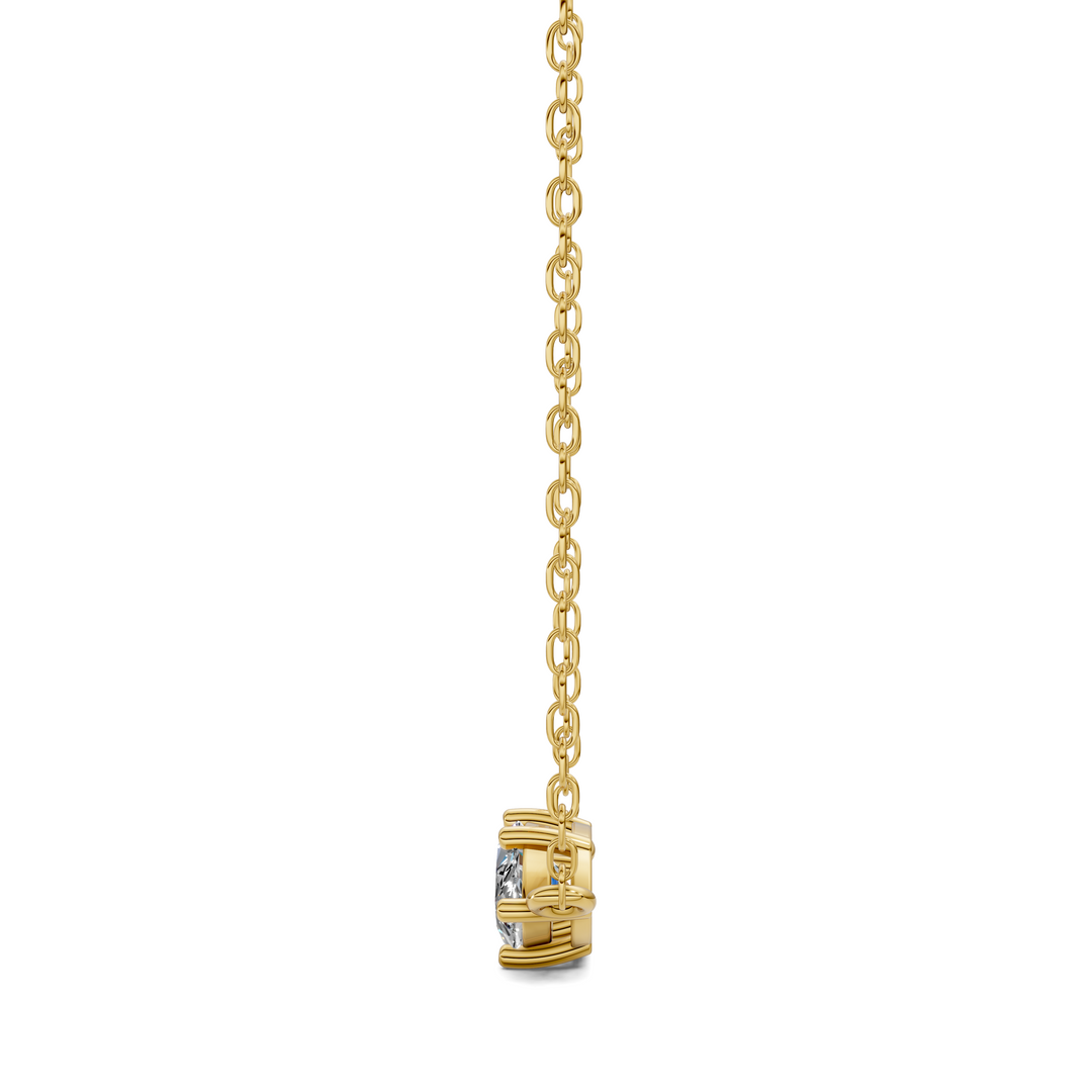1.50CTW East West Solitaire Marquise Pendant
