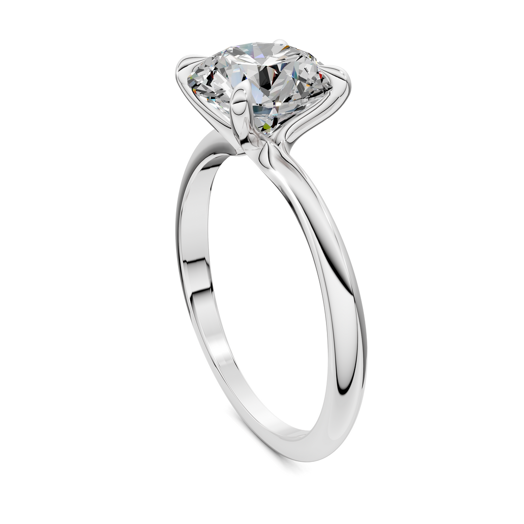 Lydia Vine Solitaire Ring
