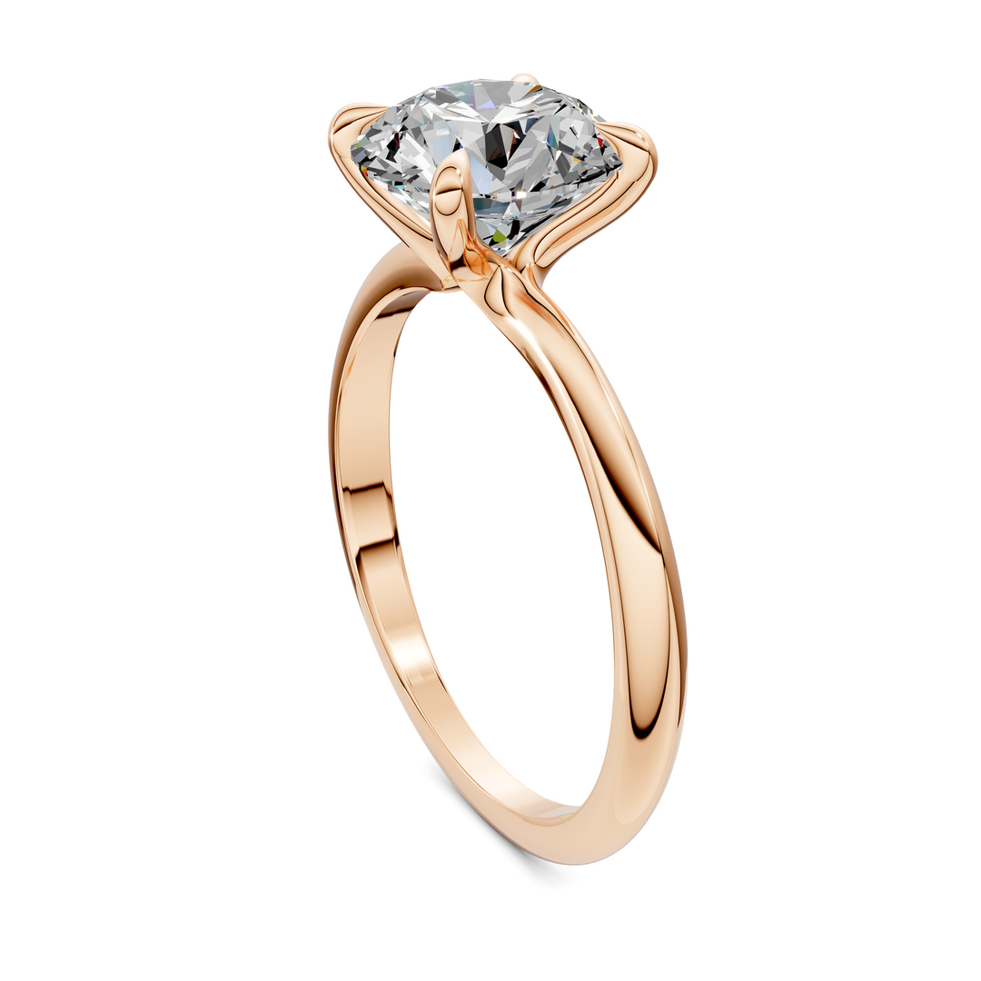 Lydia Vine Solitaire Ring