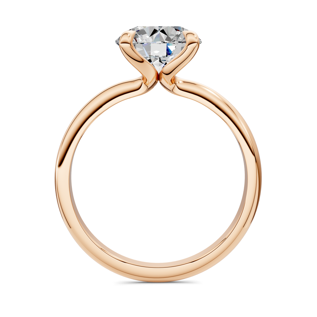Lydia Vine Solitaire Ring