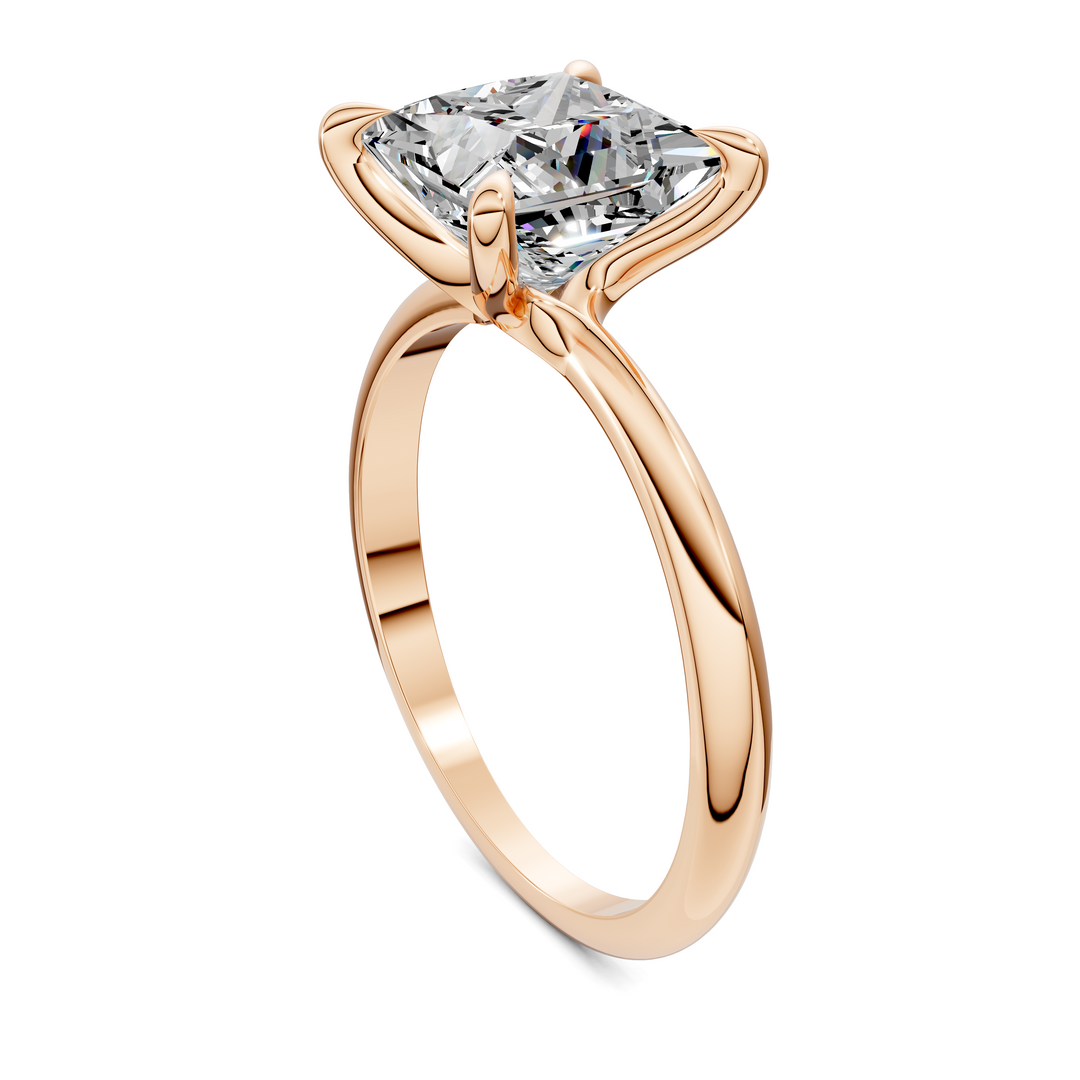 Lydia Vine Solitaire Ring
