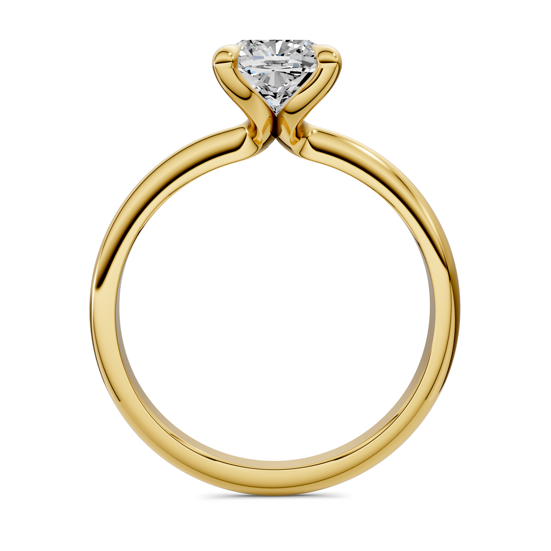 Lydia Vine Solitaire Ring