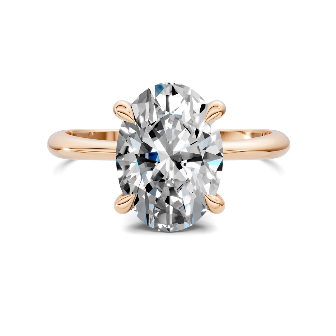 Lydia Vine Solitaire Ring