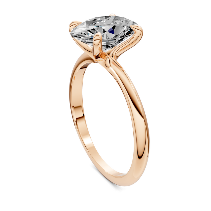 Lydia Vine Solitaire Ring