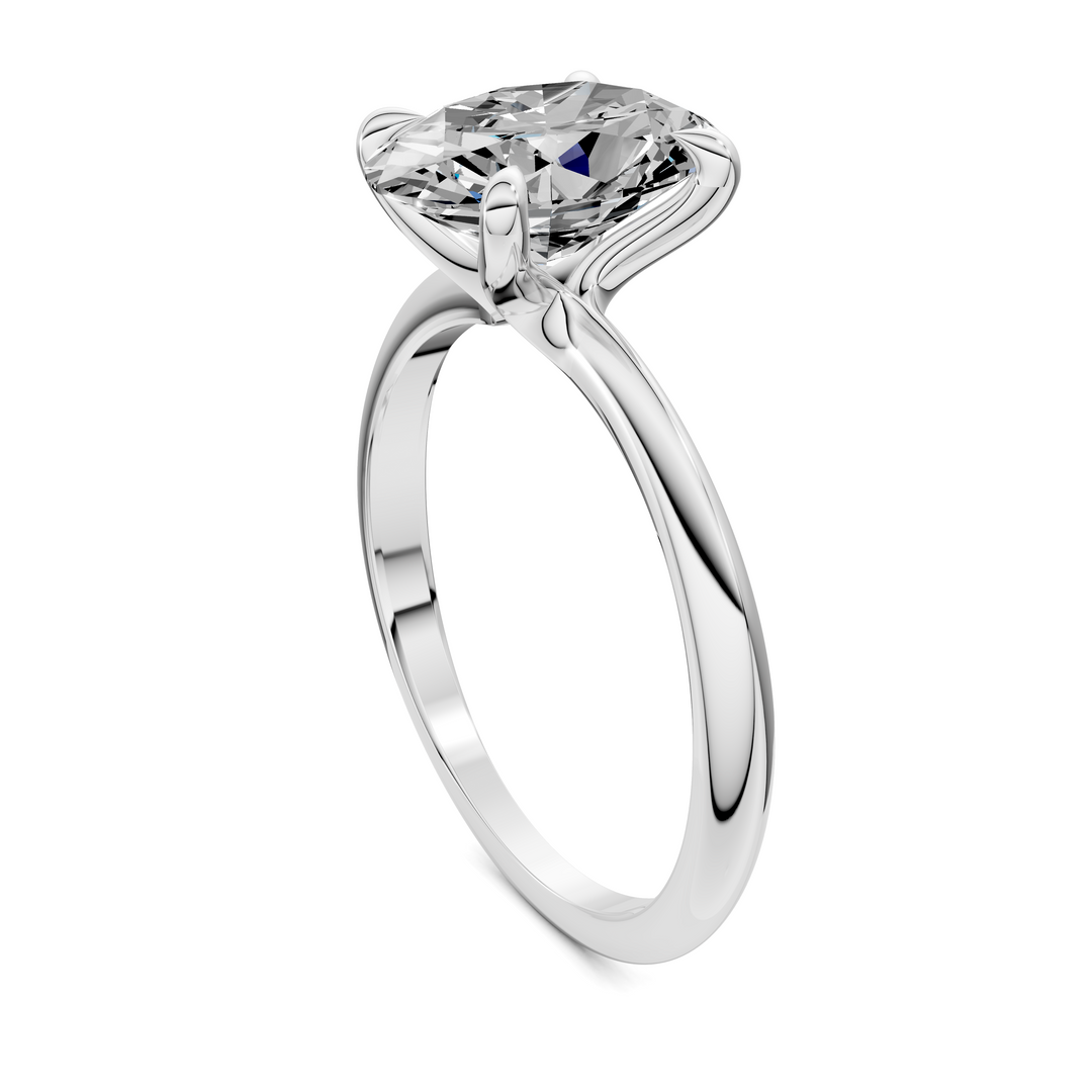 Lydia Vine Solitaire Ring