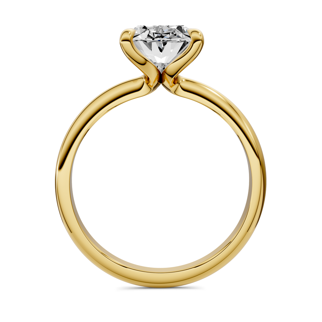 Lydia Vine Solitaire Ring