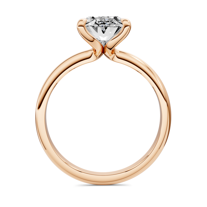Lydia Vine Solitaire Ring