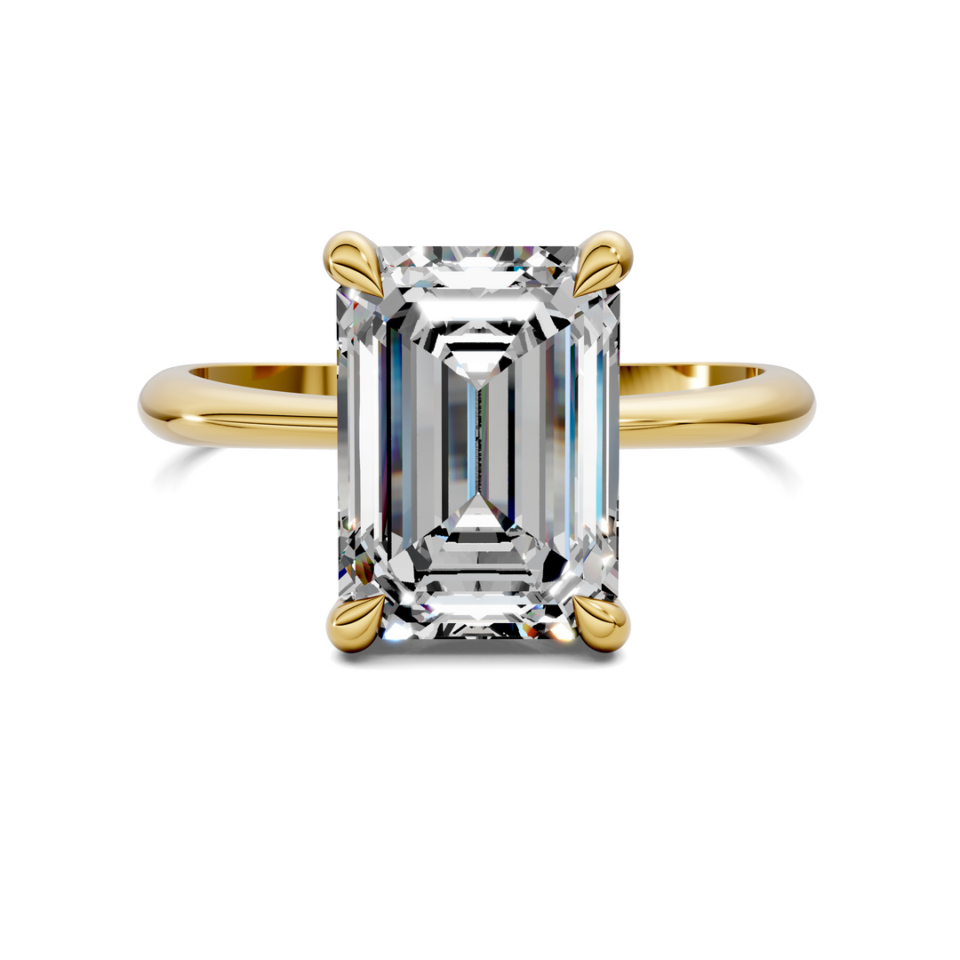 Lydia Vine Solitaire Ring