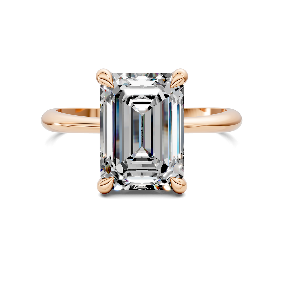 Lydia Vine Solitaire Ring