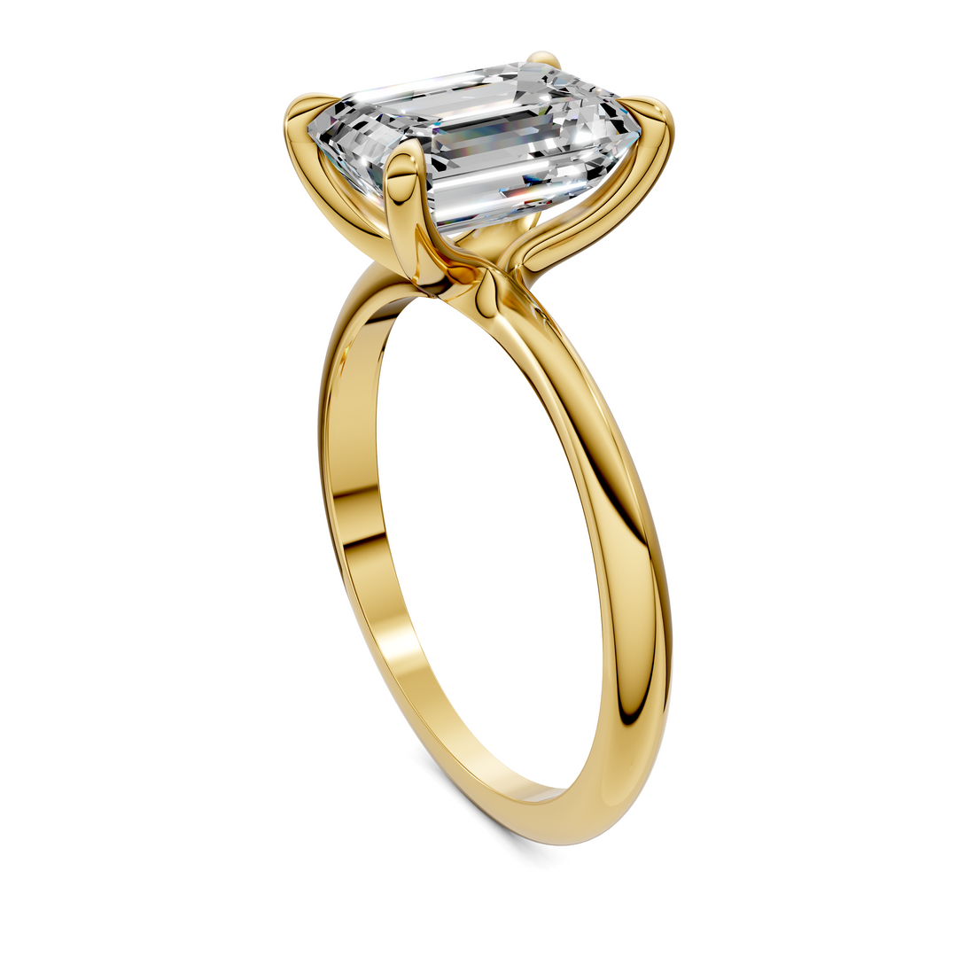 Lydia Vine Solitaire Ring