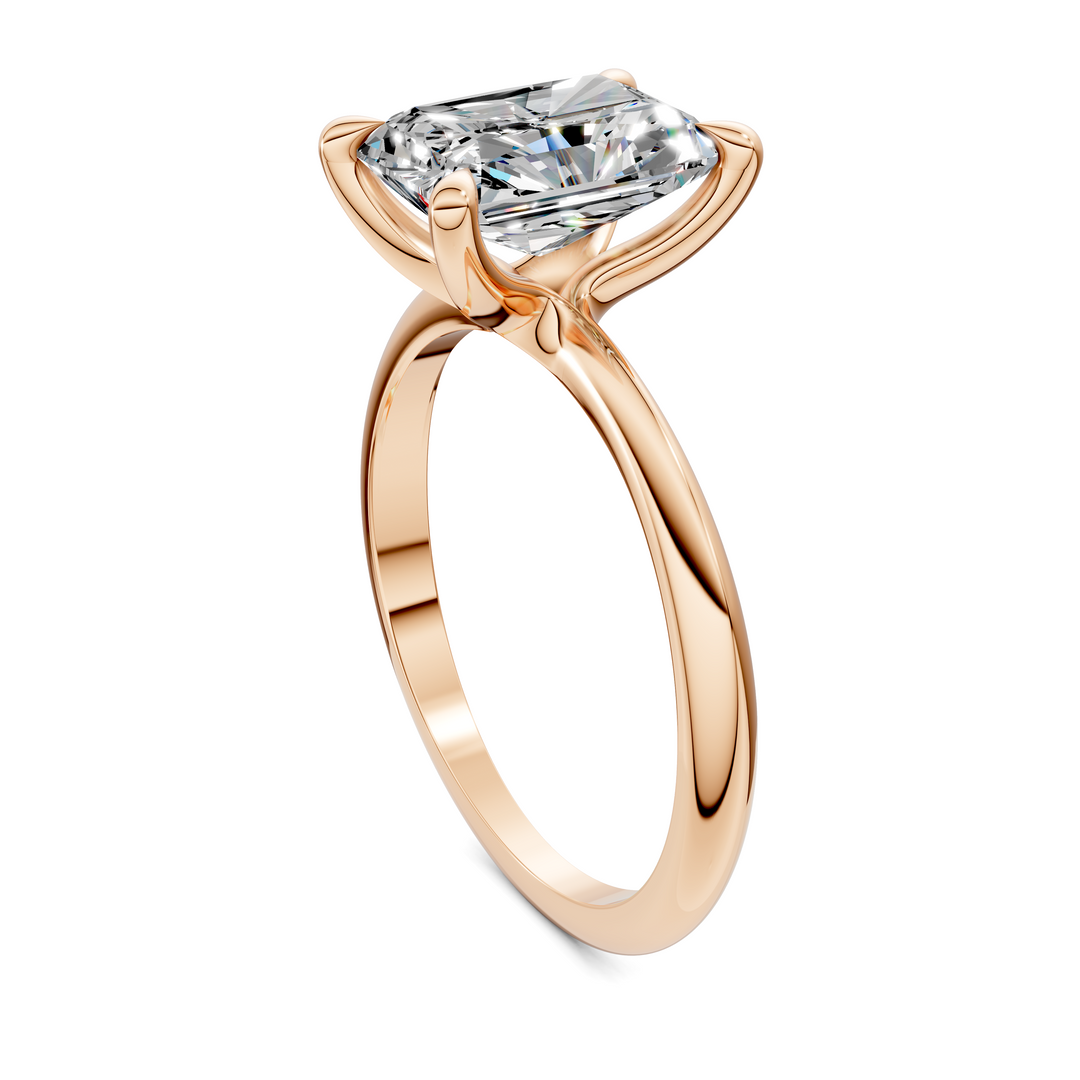 Lydia Vine Solitaire Ring
