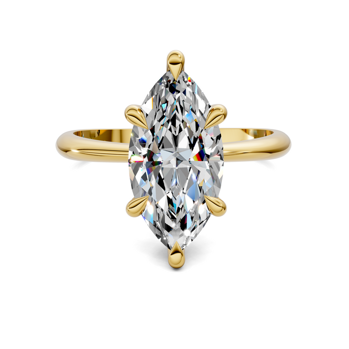 Lydia Vine Solitaire Ring