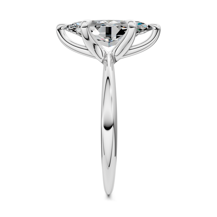 Lydia Vine Solitaire Ring