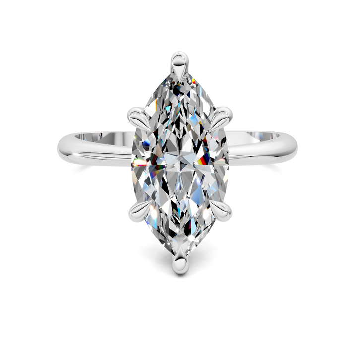 Lydia Vine Solitaire Ring