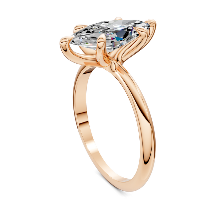 Lydia Vine Solitaire Ring