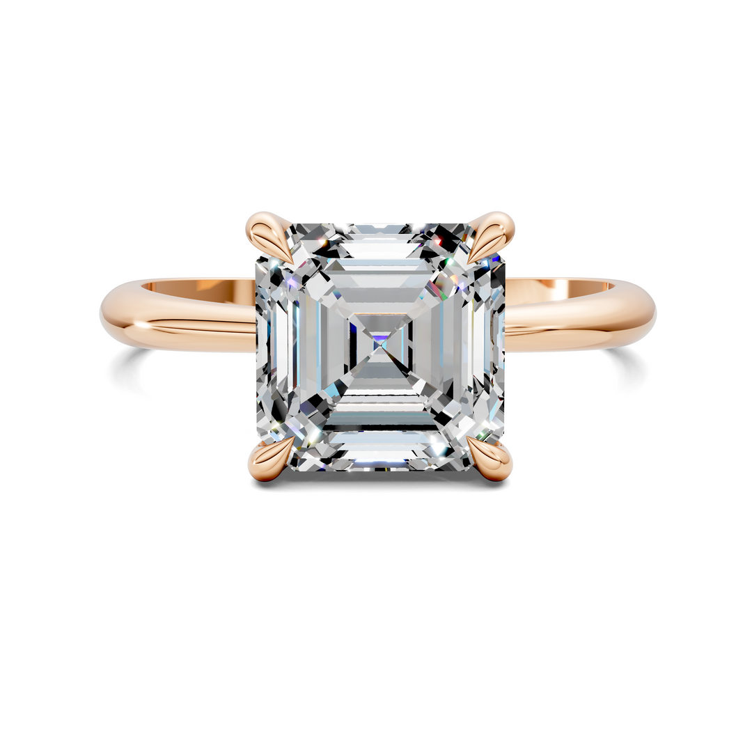 Lydia Vine Solitaire Ring