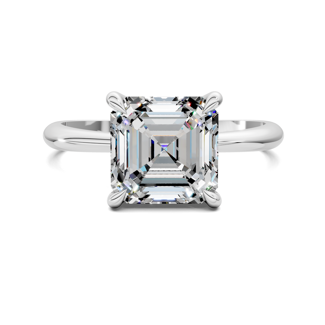 Lydia Vine Solitaire Ring