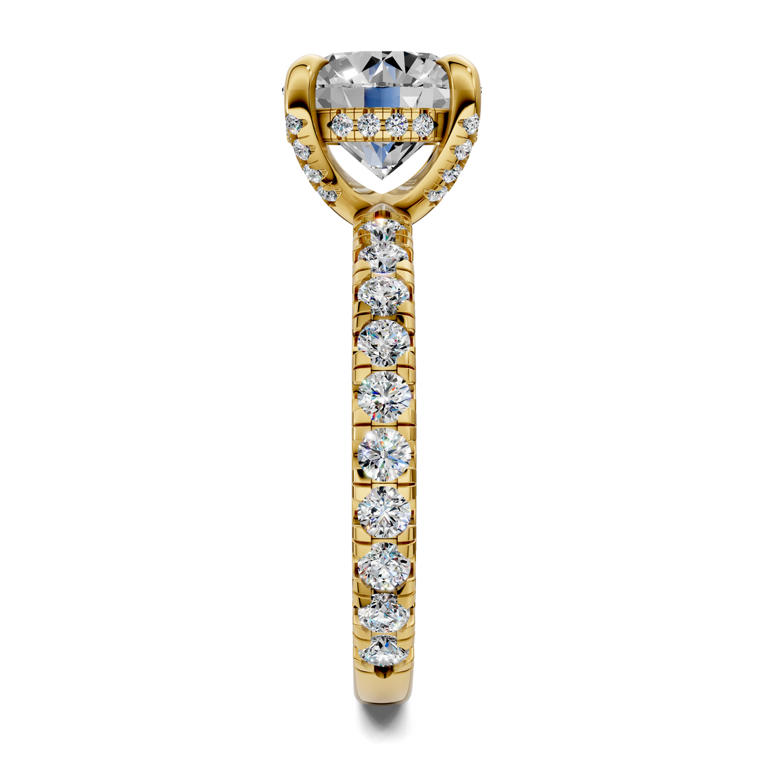 Raven Gallery Accent Ring Setting