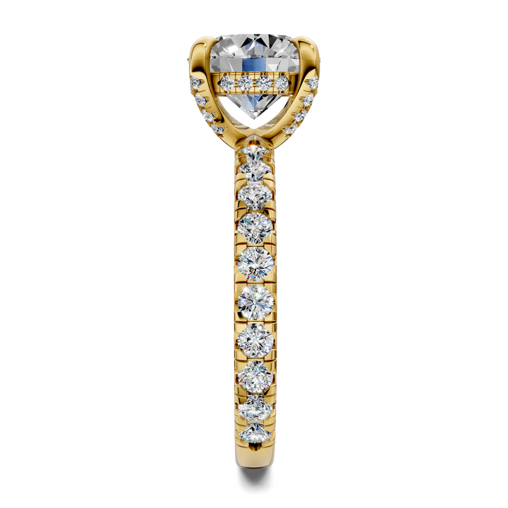 Raven Gallery Accent Ring Setting