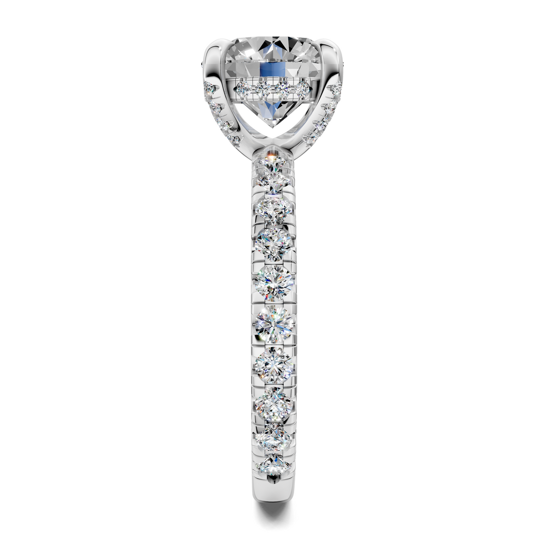 Raven Gallery Accent Ring Setting