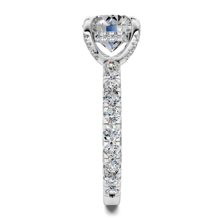 Raven Gallery Accent Ring Setting