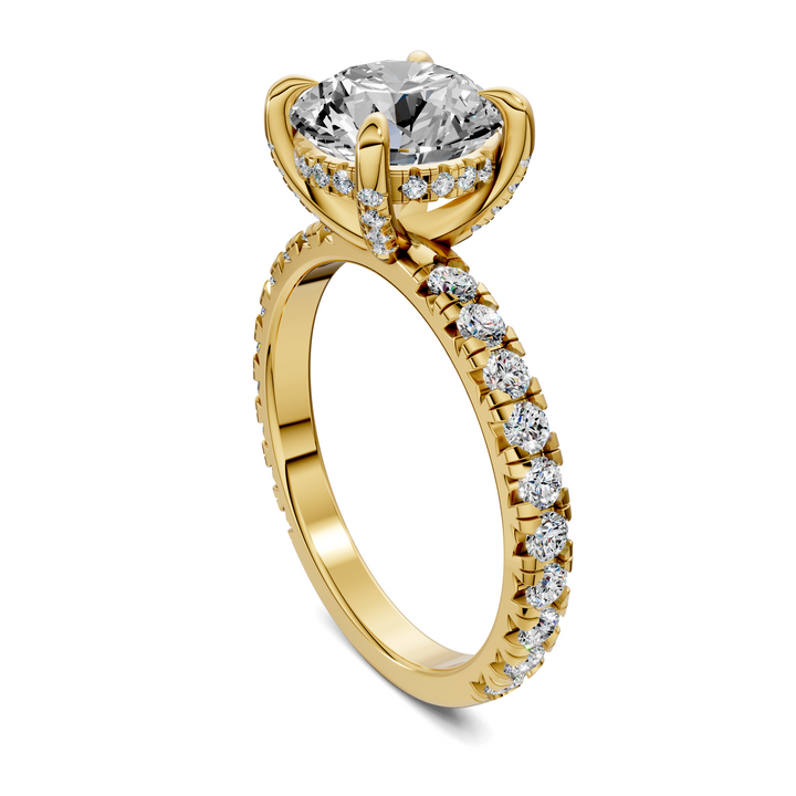 Raven Gallery Accent Ring Setting