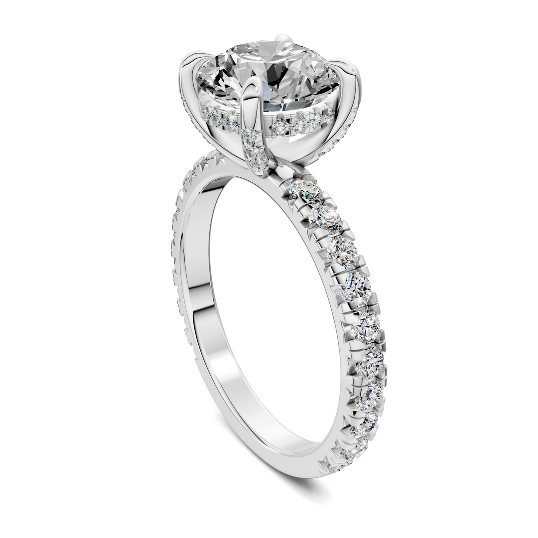 Raven Gallery Accent Ring Setting
