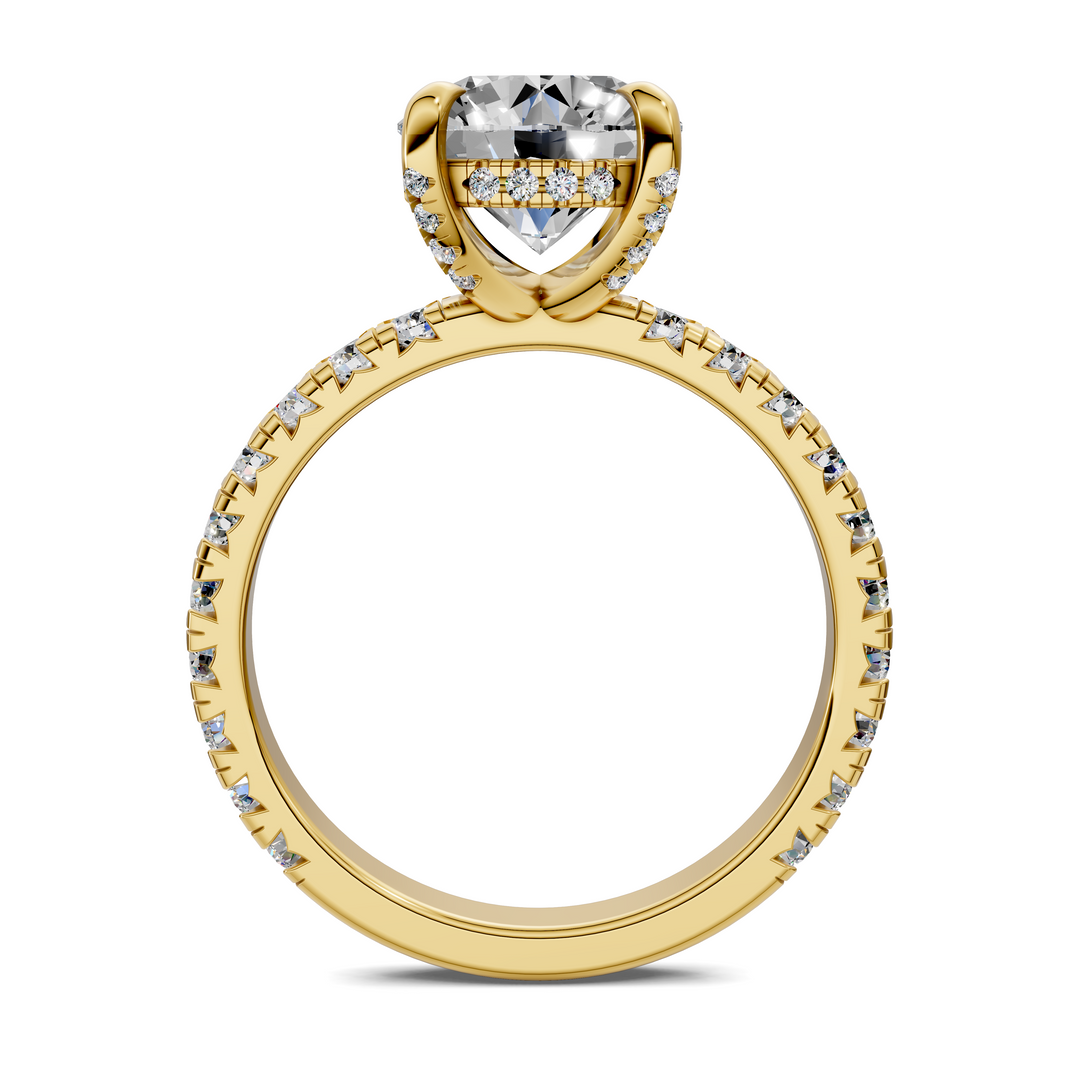 Raven Gallery Accent Ring Setting