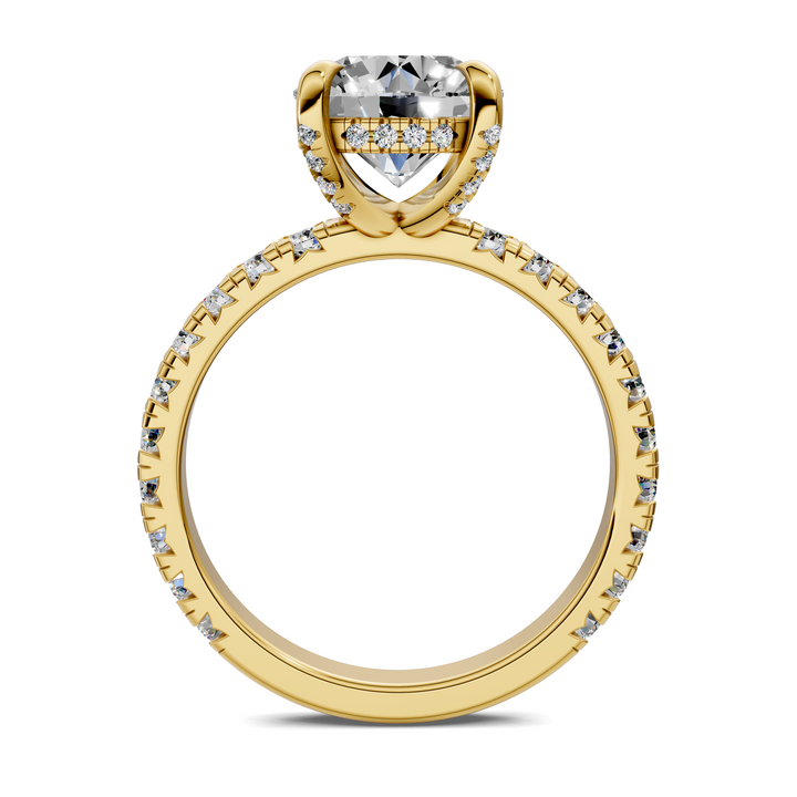 Raven Gallery Accent Ring Setting