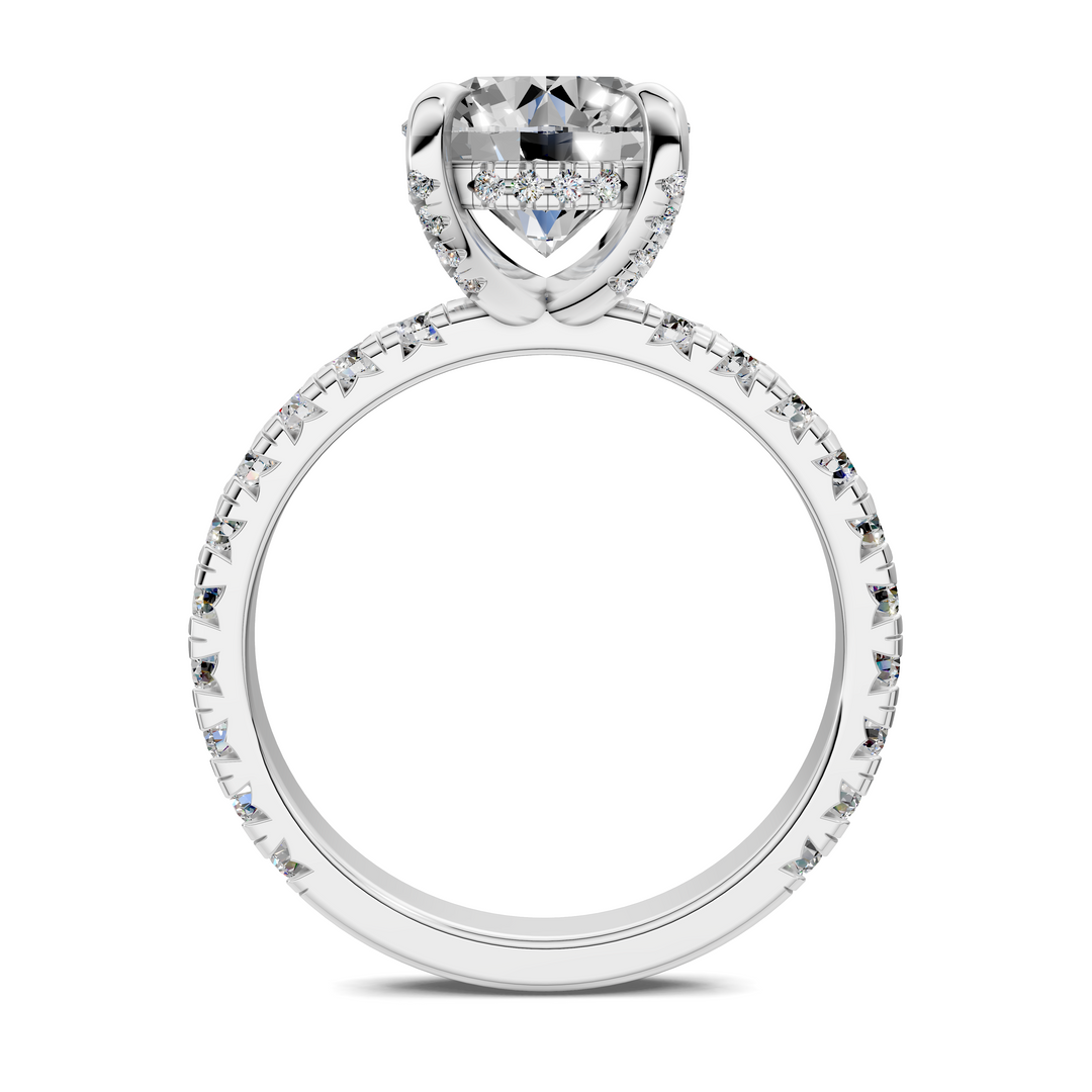 Raven Gallery Accent Ring Setting