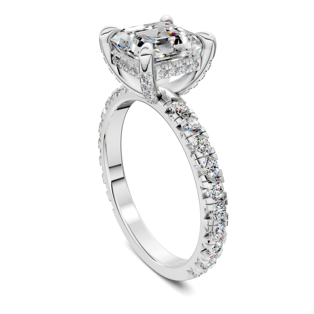 Raven Gallery Accent Ring Setting