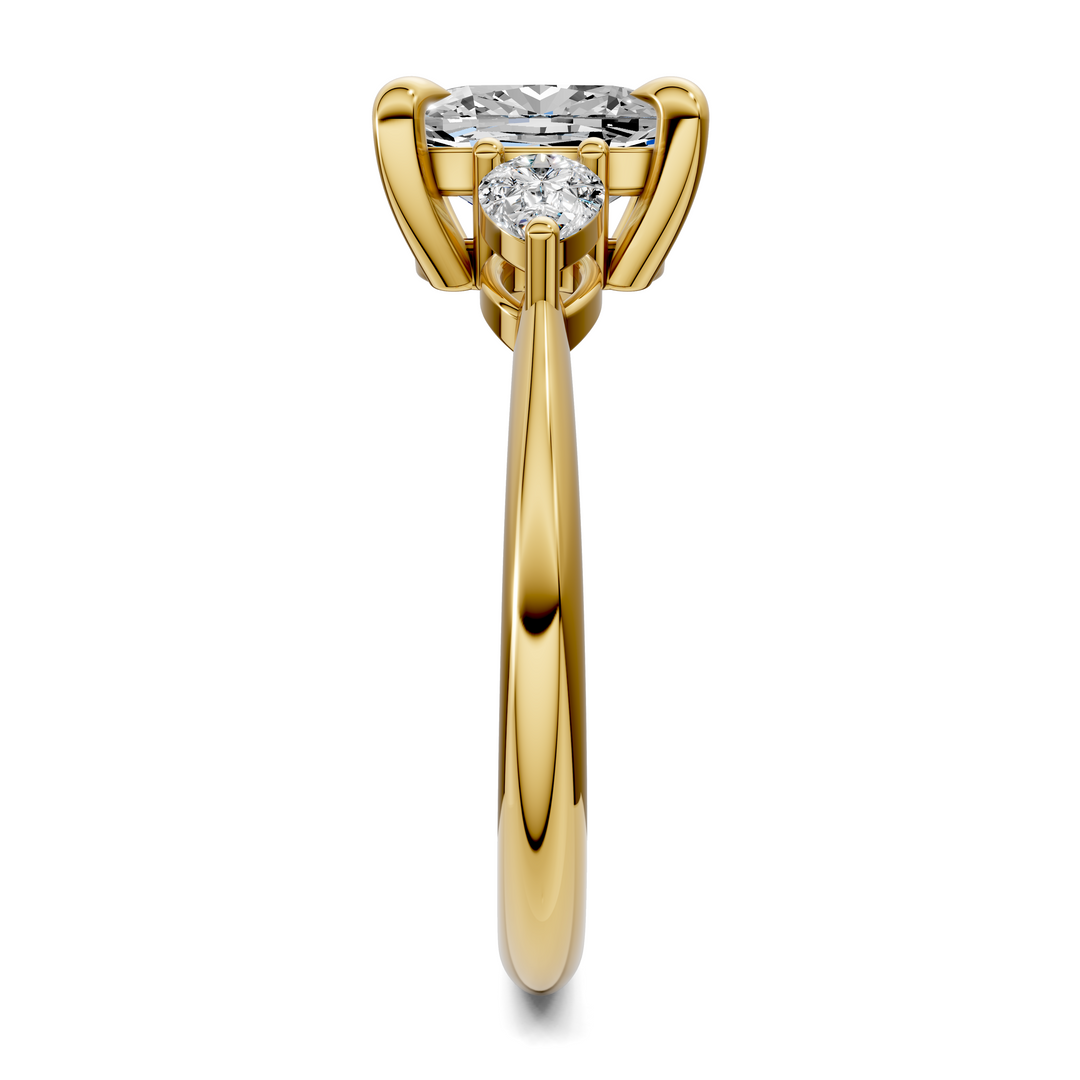 Isabella Three Stone Ring