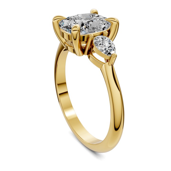 Isabella Three Stone Ring