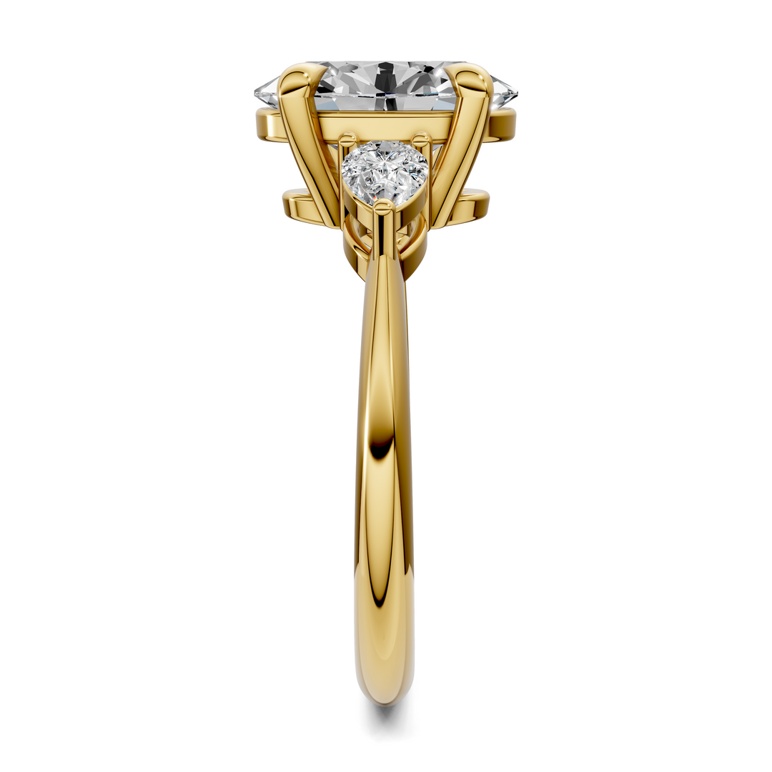 Isabella Three Stone Ring