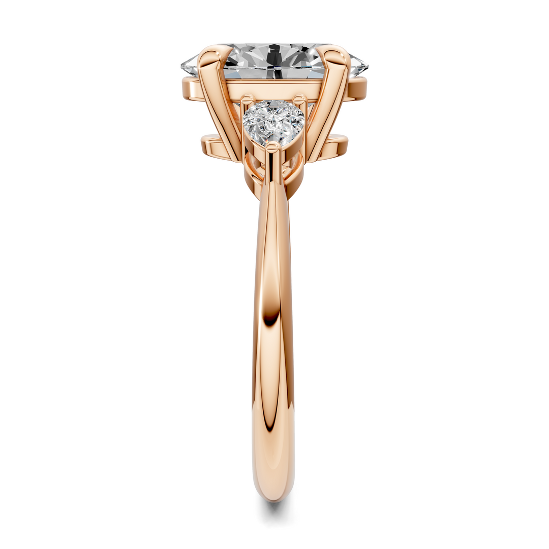 Isabella Three Stone Ring