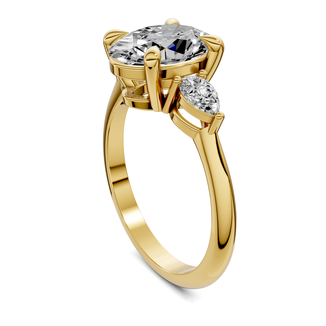 Isabella Three Stone Ring