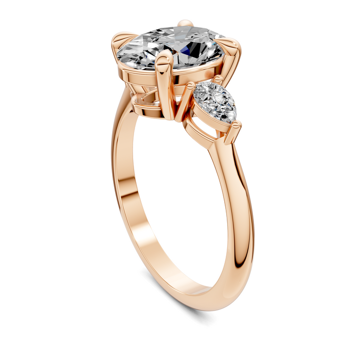 Isabella Three Stone Ring